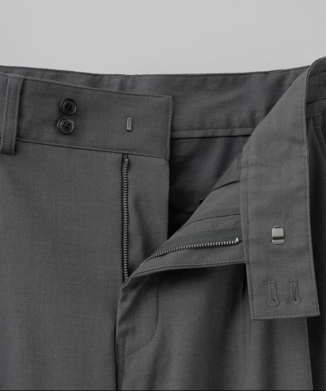 어나더오피스 산티아고 슬랙스 헤더그레이 03사이즈 새상품급 상품이미지4