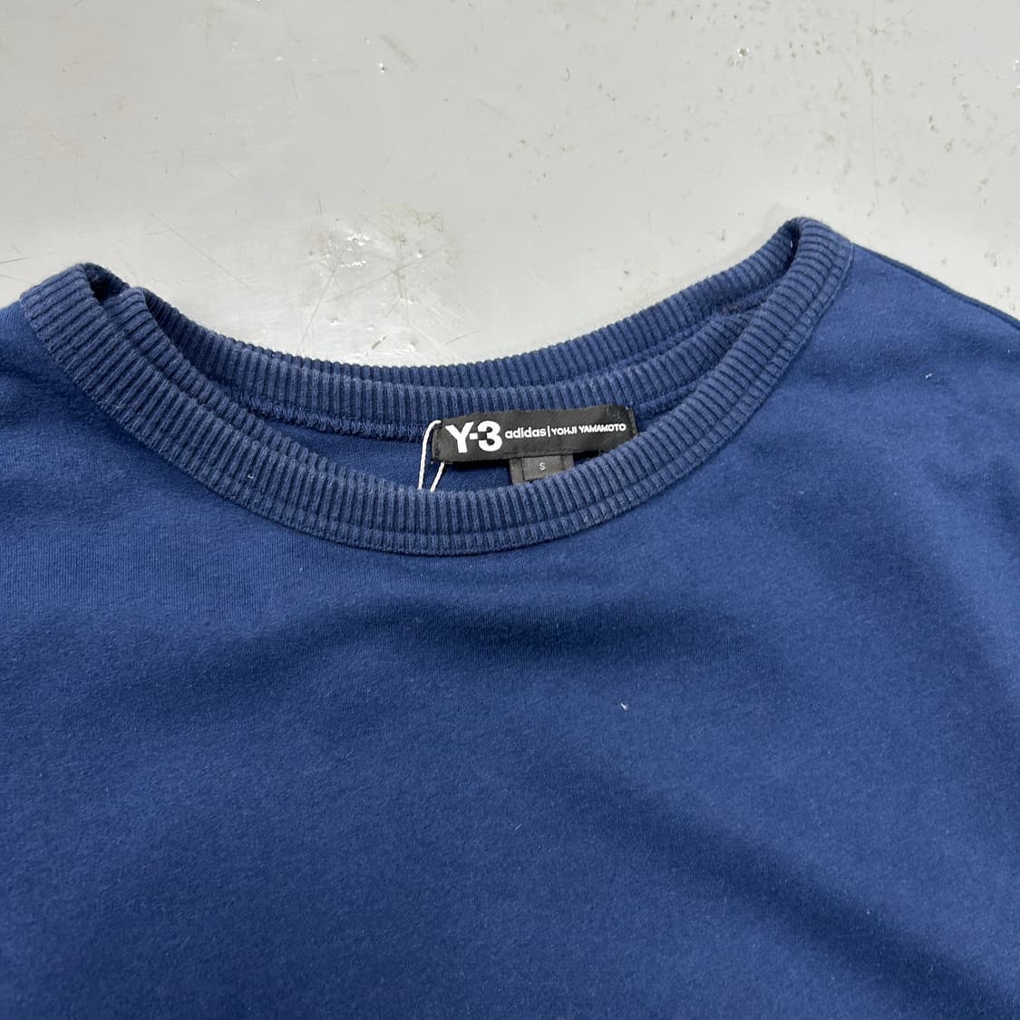 Y-3 네이비 레이어드 스웻  상품이미지6
