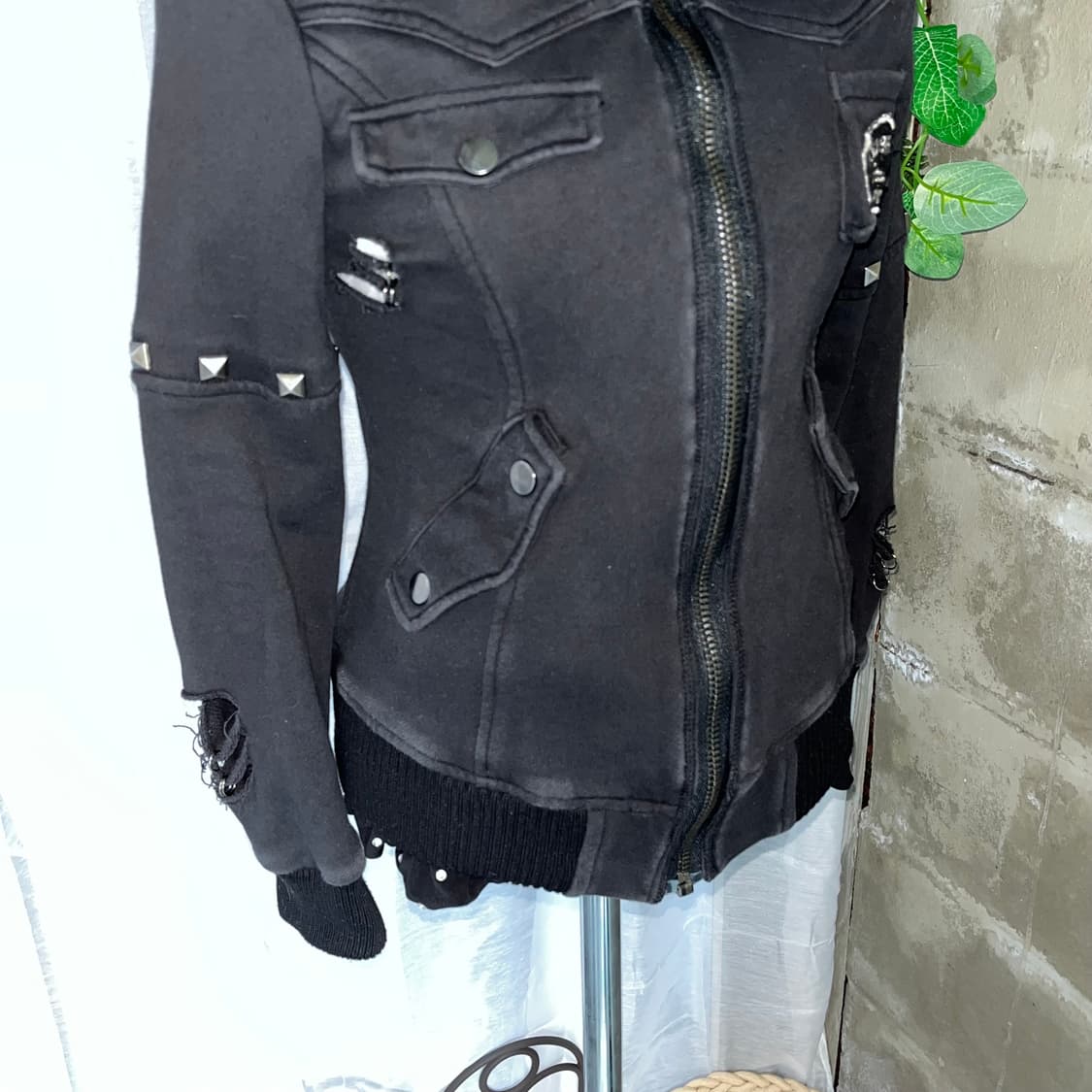 y2k 펑크 해골 후드집업  상품이미지6