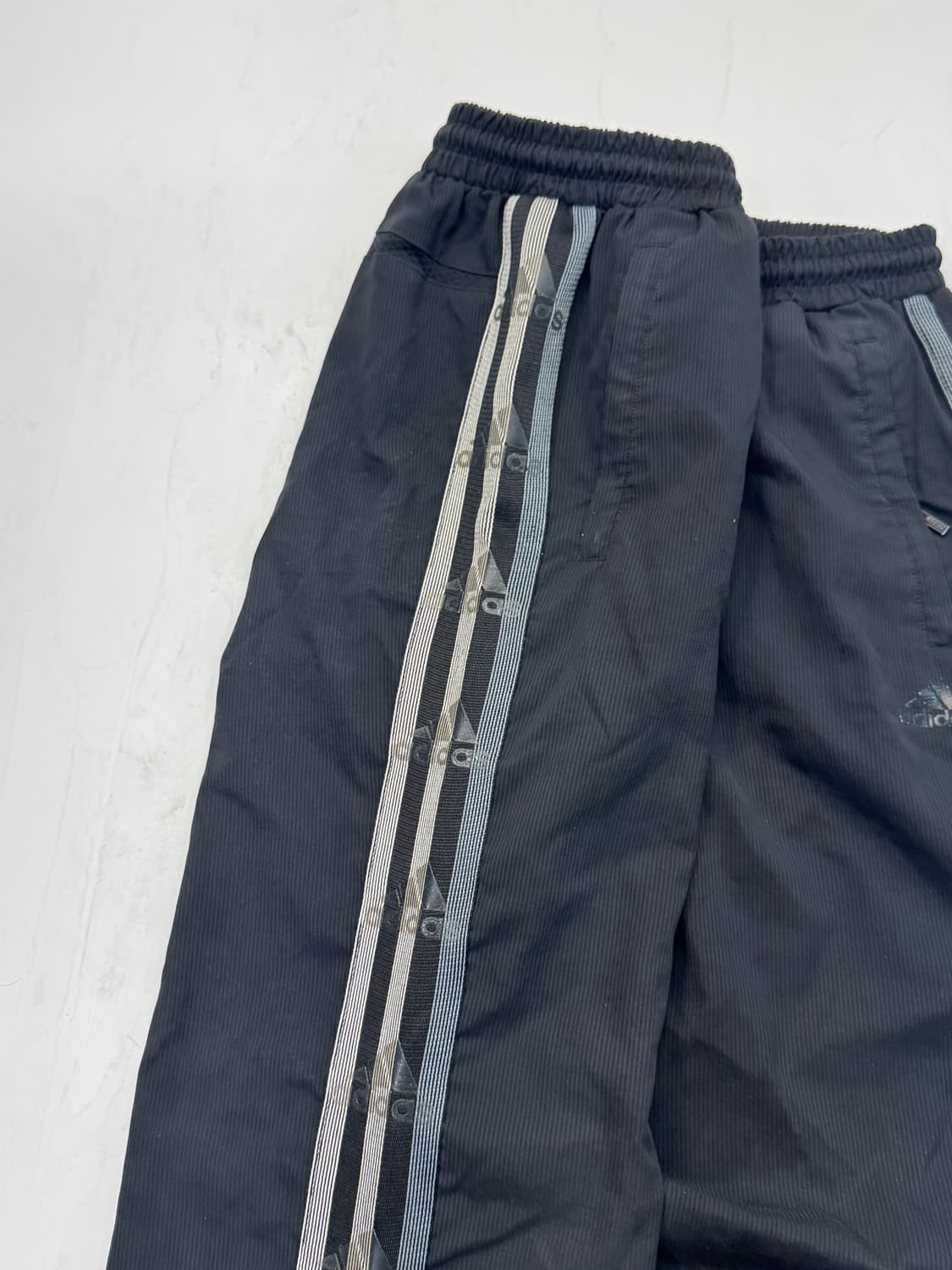 대장 아디다스 삼선 빅로고 트랙팬츠 바람막이 바지 와이드 상품이미지2