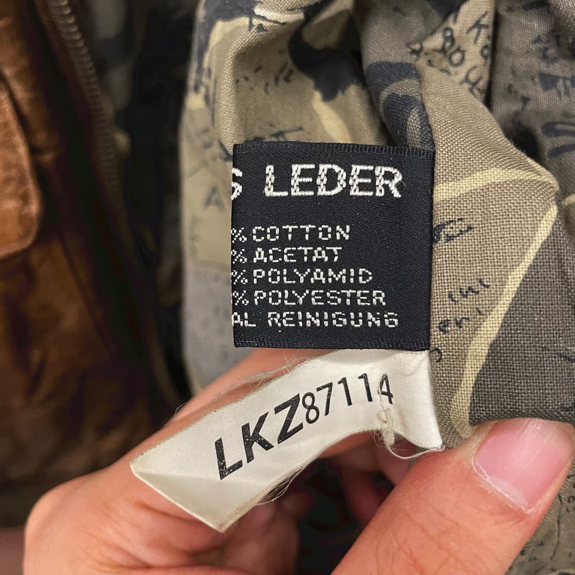 빈티지 A2 플라이트 리얼레더 WW2 가죽 자켓 상품이미지9