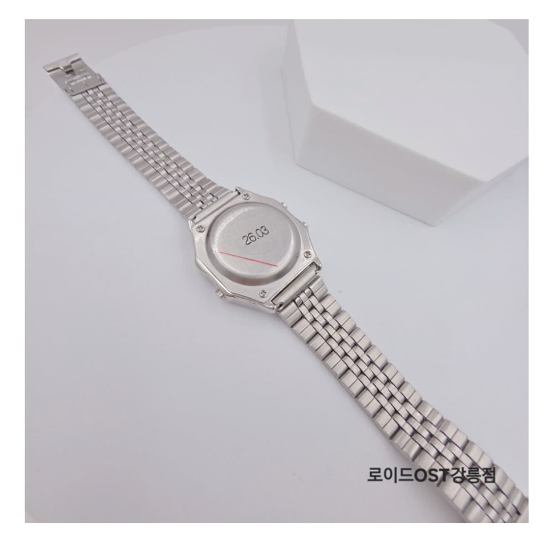 로이드 타임피스 레트로 디지털 여성 메탈시계 로이드 OST 상품이미지2