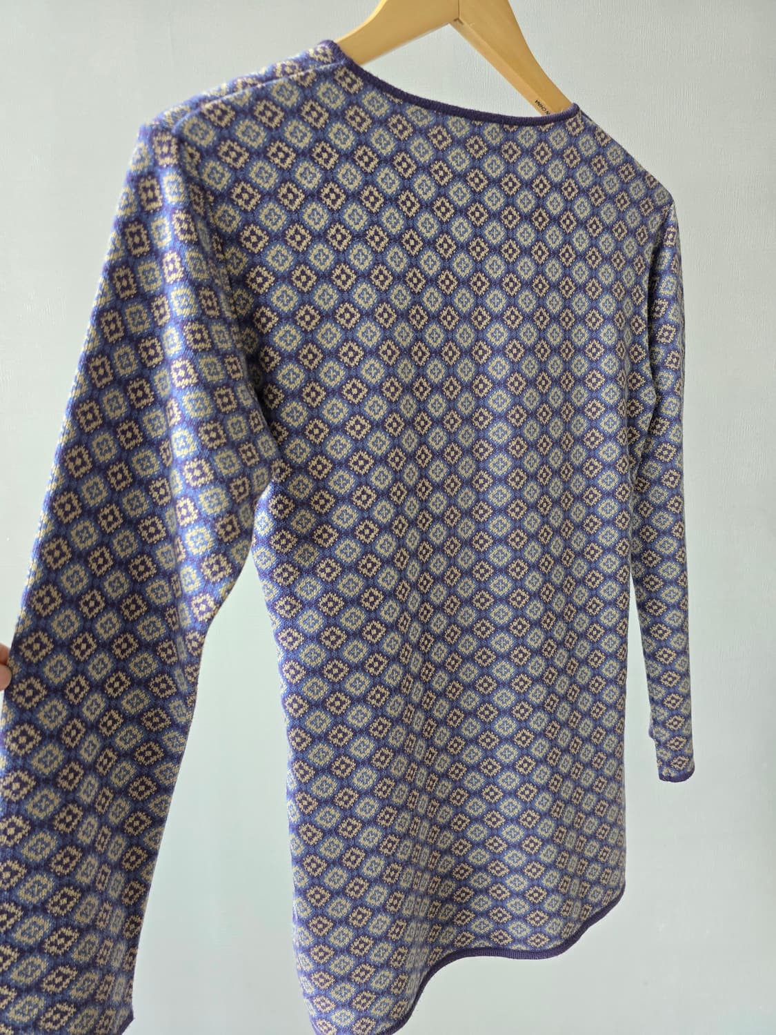 우드 버튼 디테일 니트 탑 상품이미지6