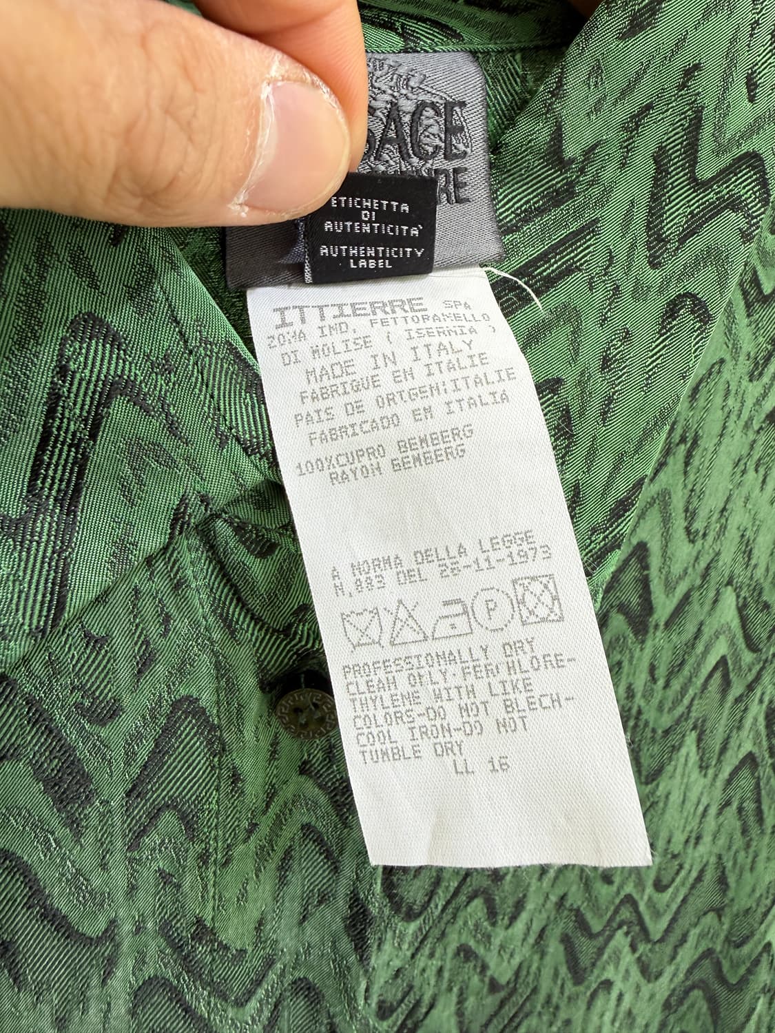 VERSACE JEANS COUTURE (Made in Italy) 셔츠 상품이미지6