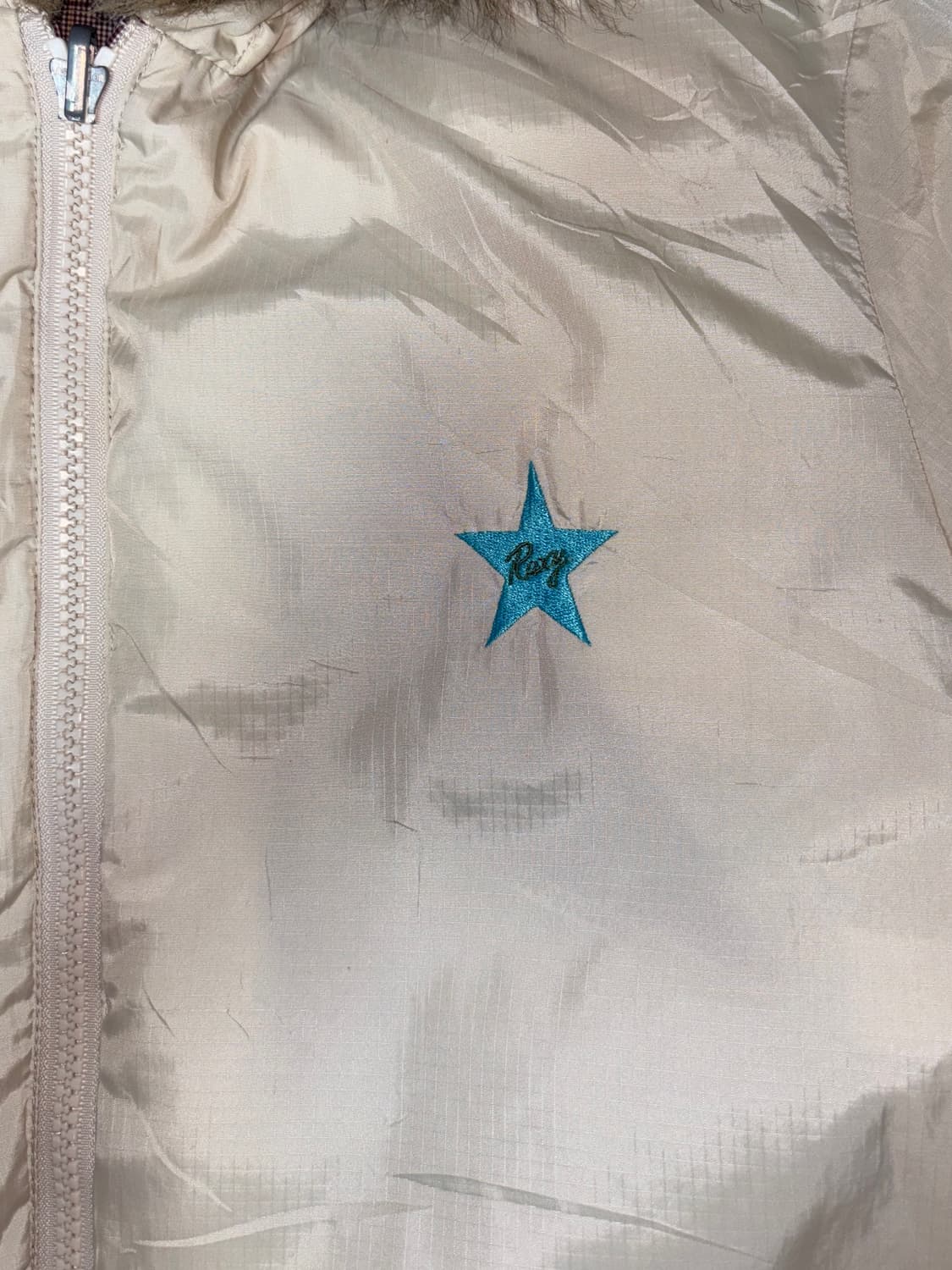 [Roxy] 록시 체크 리버시블 패딩 상품이미지5