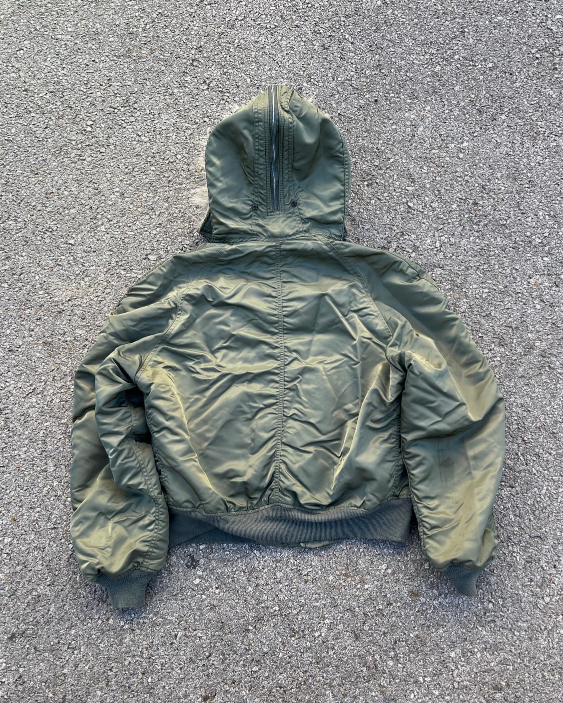 [XL] 80s 알파인더스트리 n2b 플라이트 자켓 상품이미지4