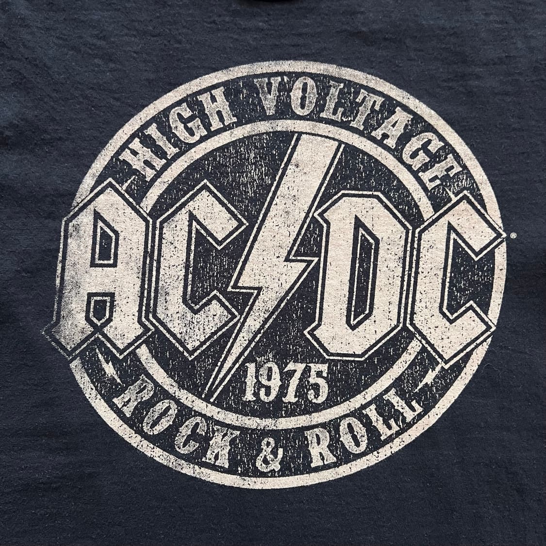 [L] 미국 빈티지 AC/DC 밴드 티셔츠 상품이미지2