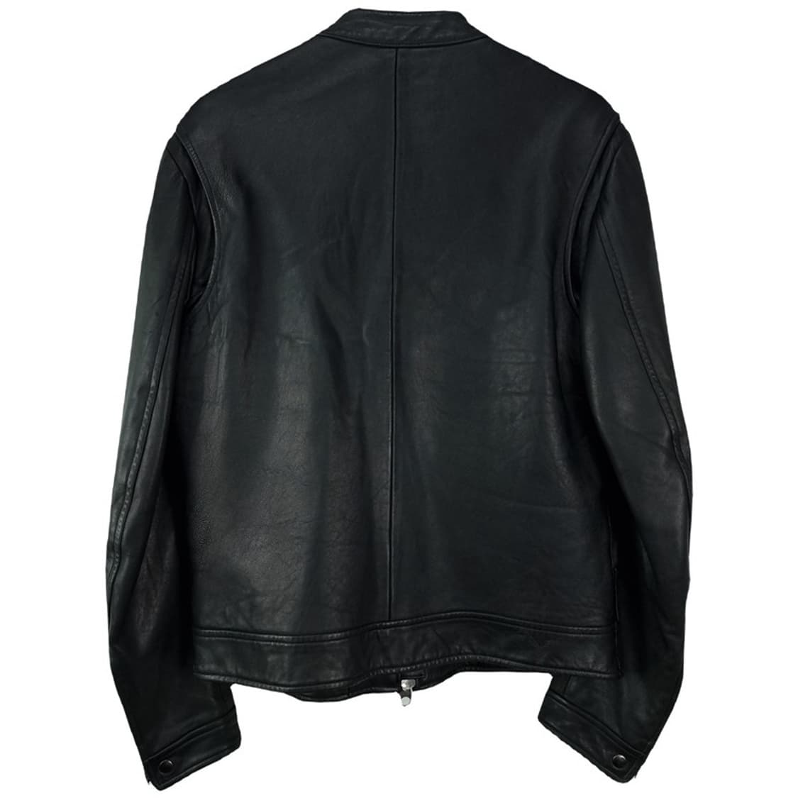 [빈티지] 리얼 램스킨 양가죽 카페레이서 싱글 집업 레더자켓 M20086 상품이미지3