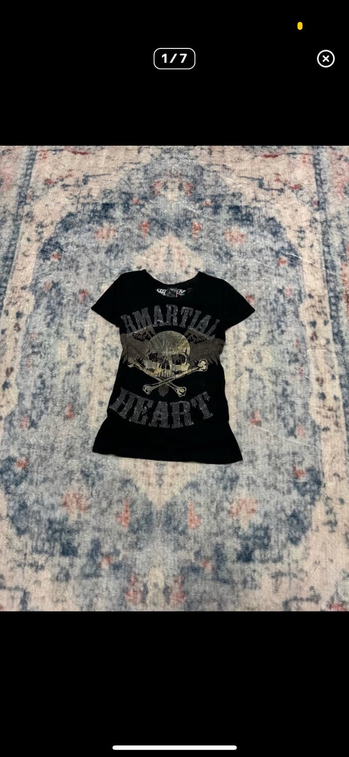 Dig deep bizz skull top 상품이미지1