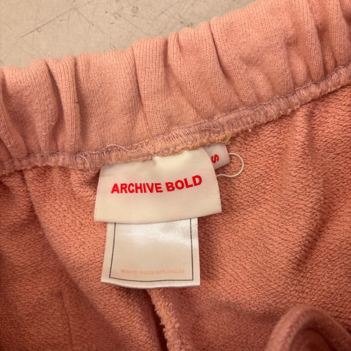 939 아카이브 볼드 핑크 스웻 팬츠 상품이미지2