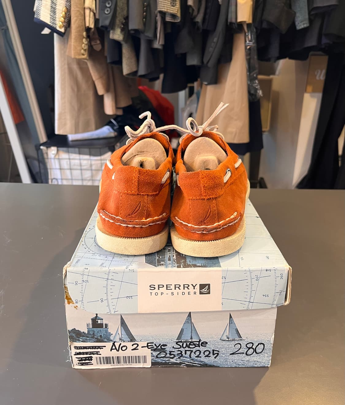 스페리 탑사이더 스웨이드 보트슈즈(280mm) 상품이미지3