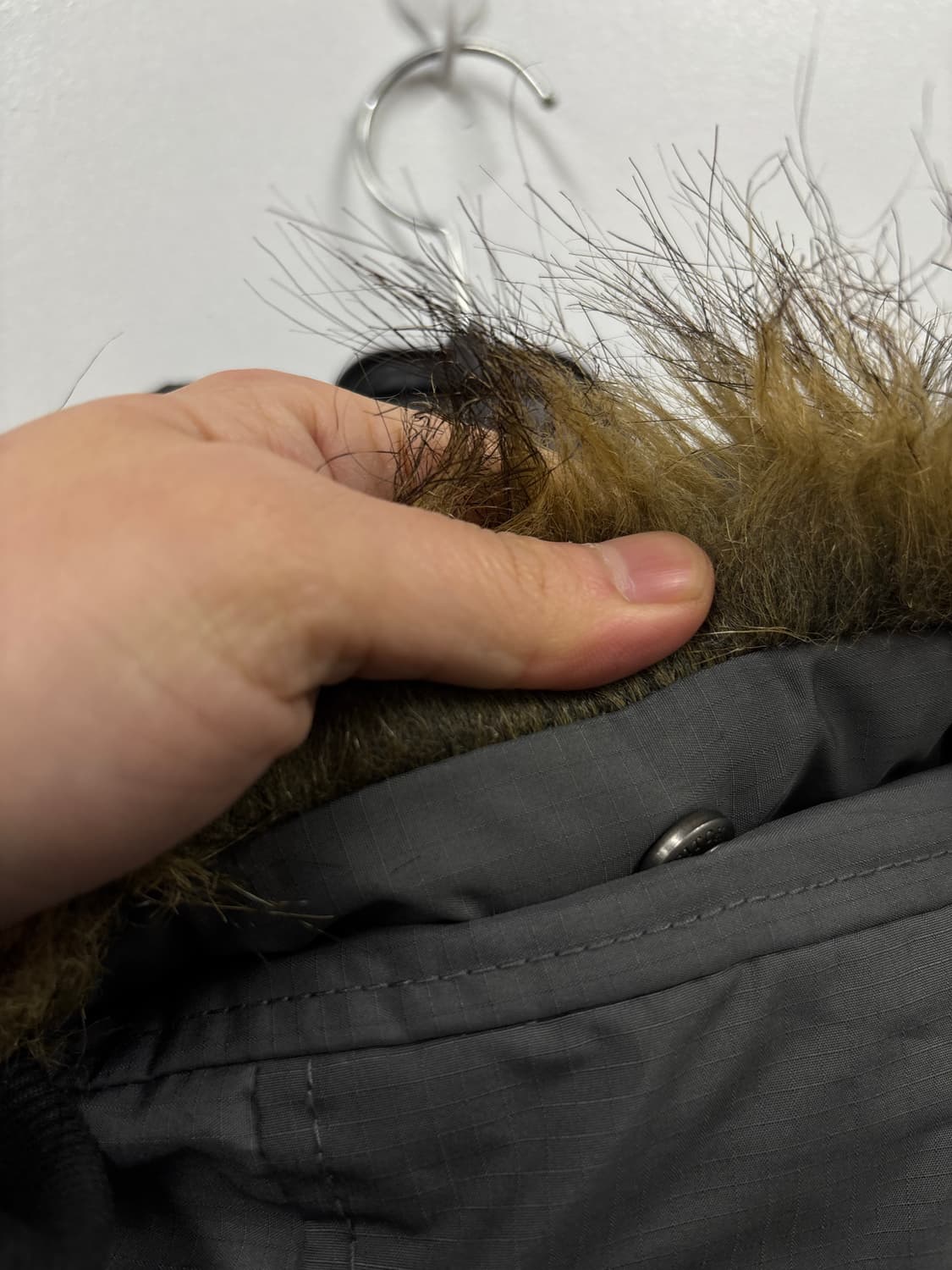 아베크롬비 우먼 털탈착 패딩 상품이미지8