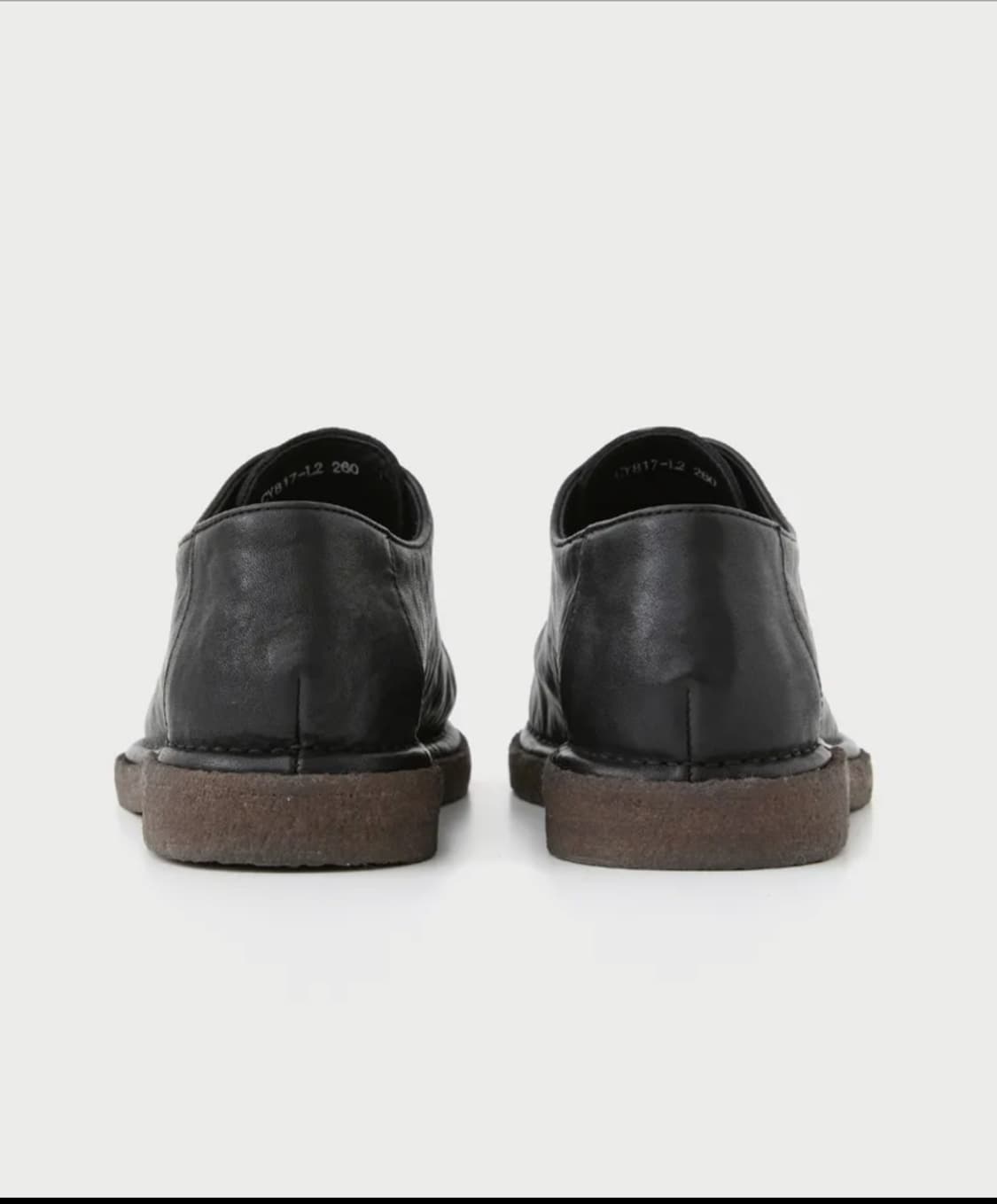 새상품_[심시티x로맨틱무브] 오프셋 더비 (270~275) 상품이미지5