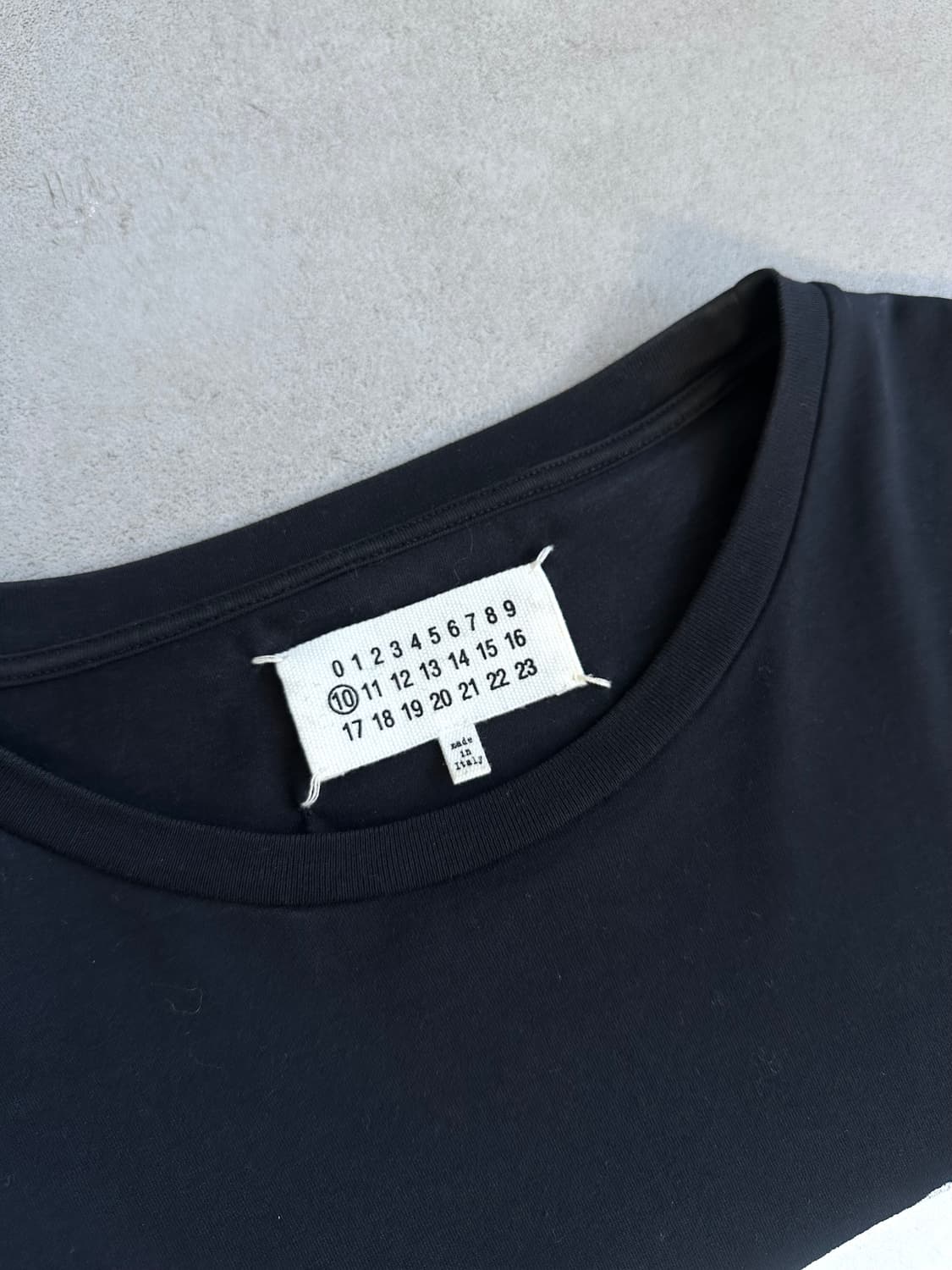 메종 마르지엘라 섀도우 카 백스티치 반팔 티셔츠 상품이미지4