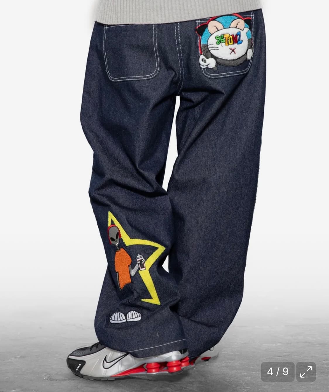 [엑스톤즈] 스커퍼 에일리언 데님 팬츠 (INDIGO) 상품이미지2