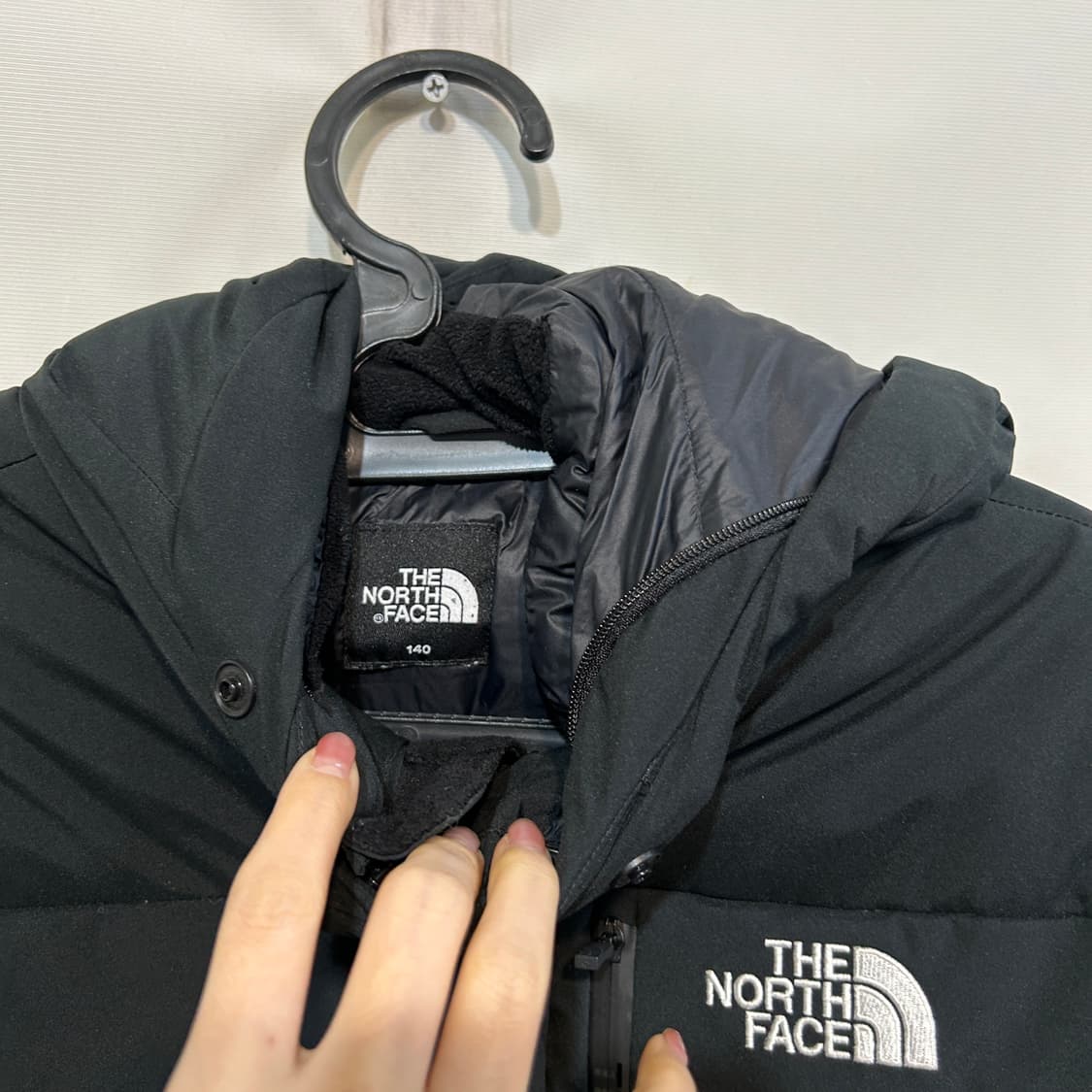 노스페이스 남성 구스다운 롱패딩 140 상품이미지2