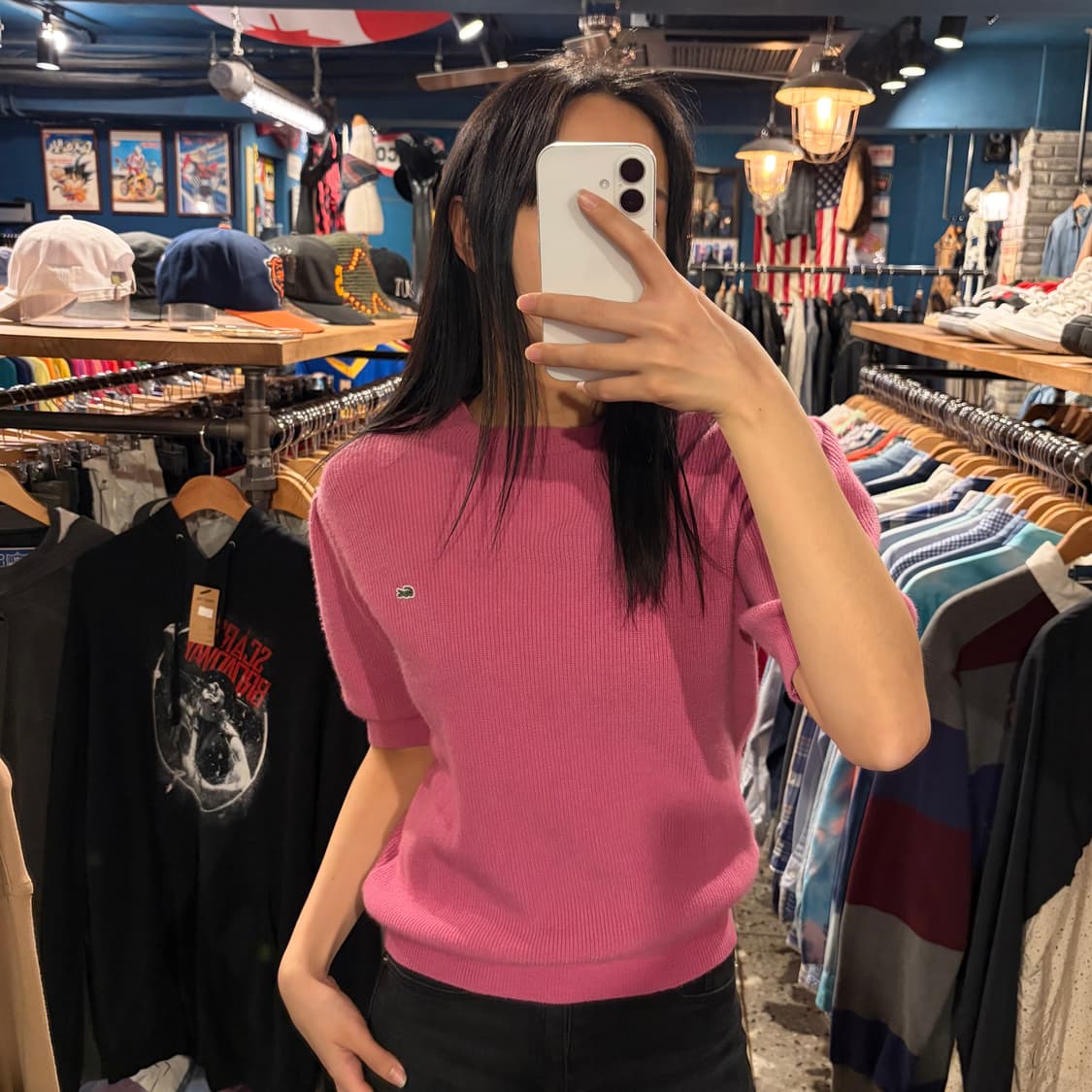 LACOSTE 라코스테 반팔 퍼프 니트 상품이미지4