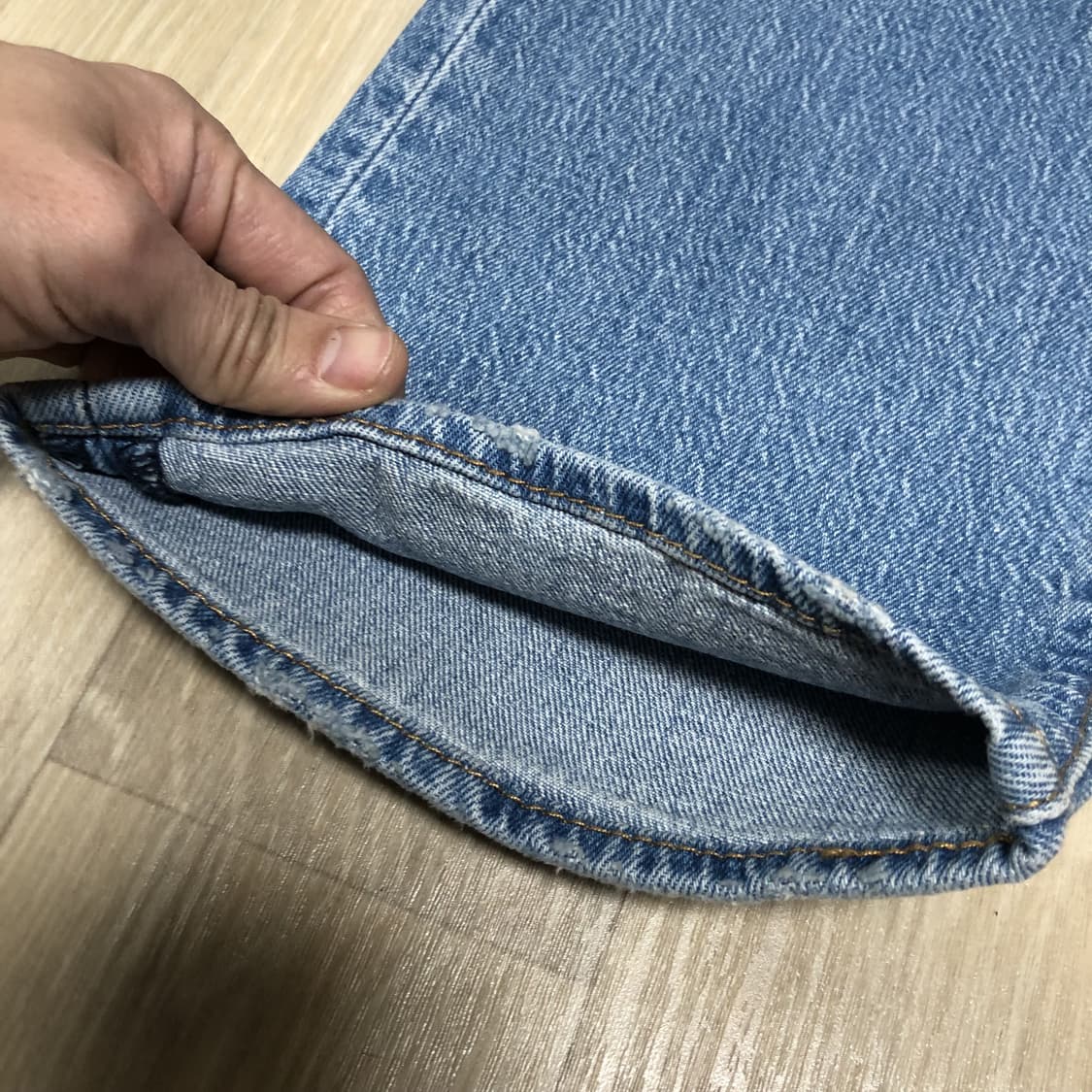 (33) 리바이스 Levi's 501 93 스트레이트핏 연청 데님 상품이미지2