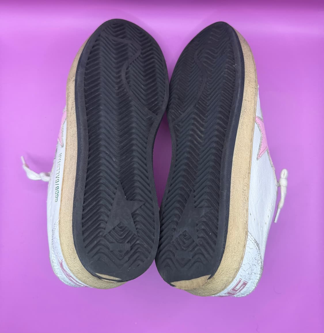 골든구스 볼스타 화이트 핑크 스파클 (Ball Star) 상품이미지8