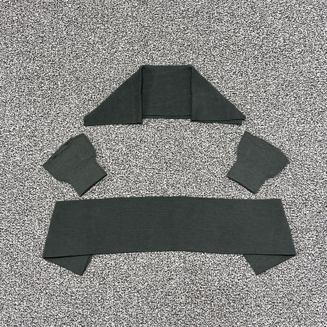 오리지널 미군 플라이트 자켓 시보리 교체용 상품이미지1