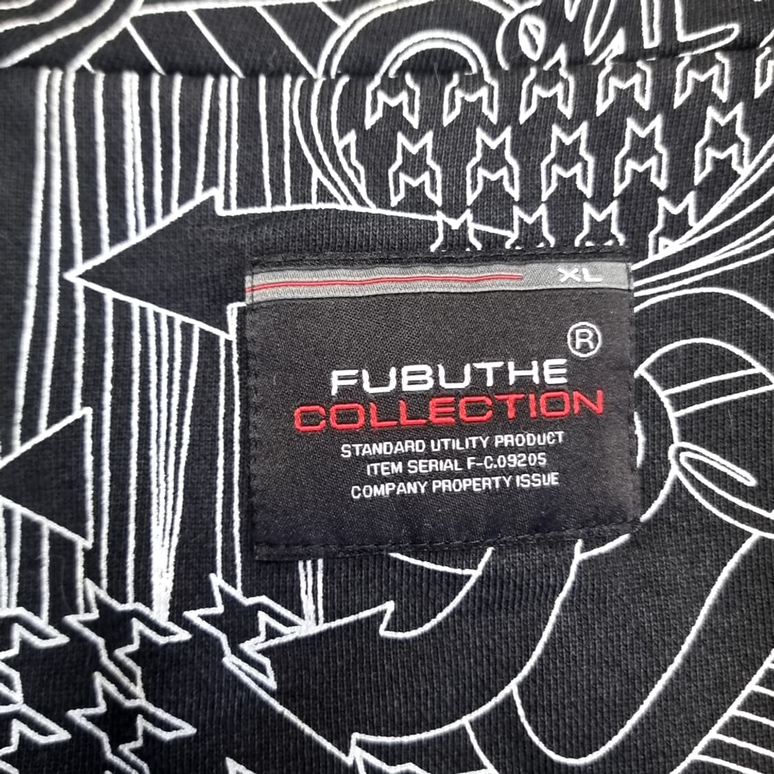 90s 빈티지 푸부 FUBU 폭두다나카 후드 집업 자켓 (free) 상품이미지8