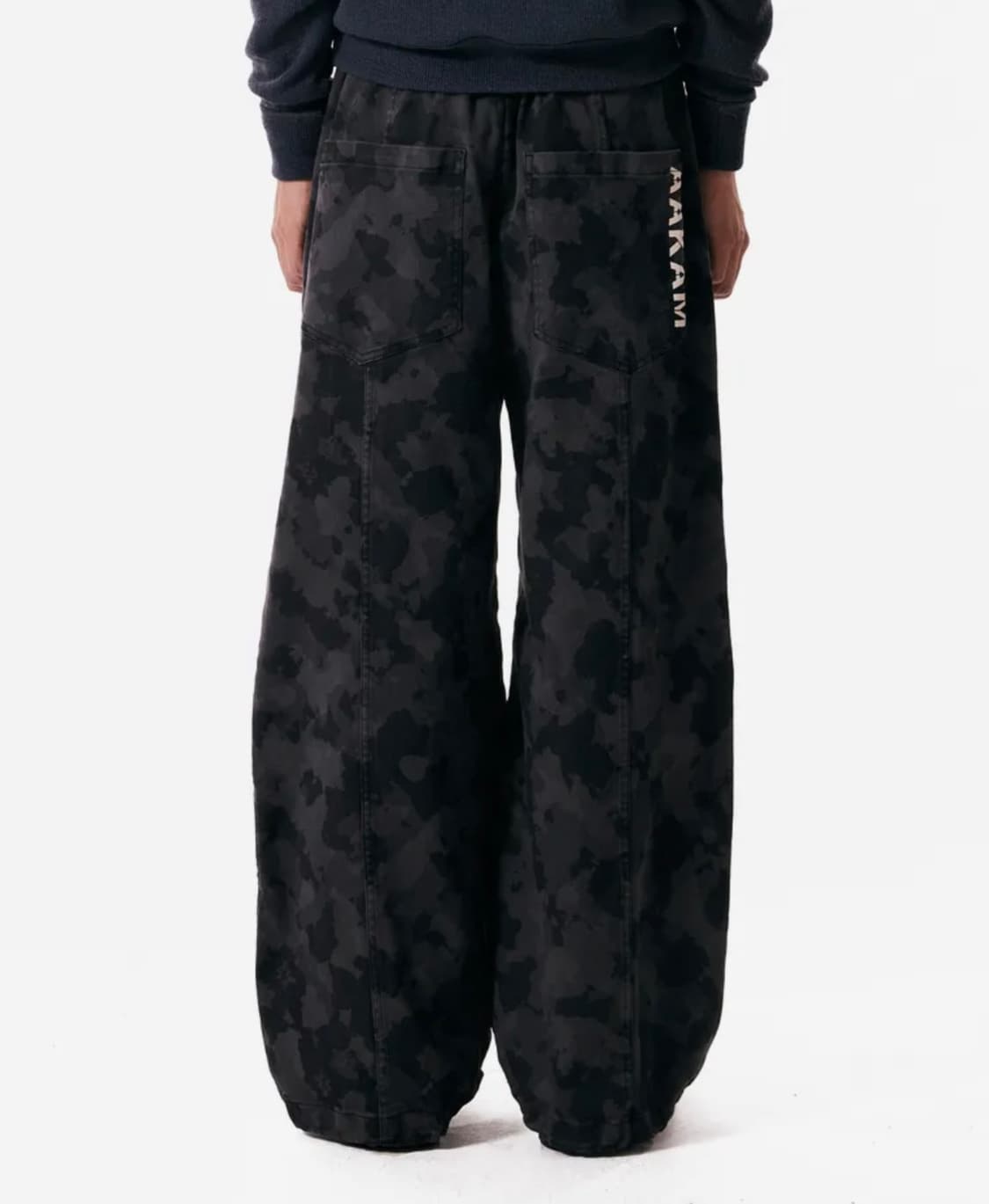 아캄 카모 팬츠 블랙 1 상품이미지3