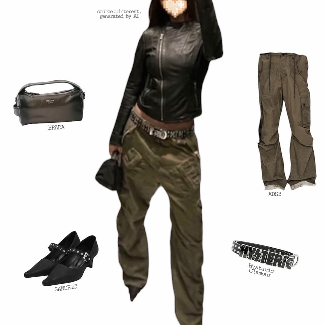 10s 뱀피디테일 선페이딩 램스킨자켓 상품이미지2