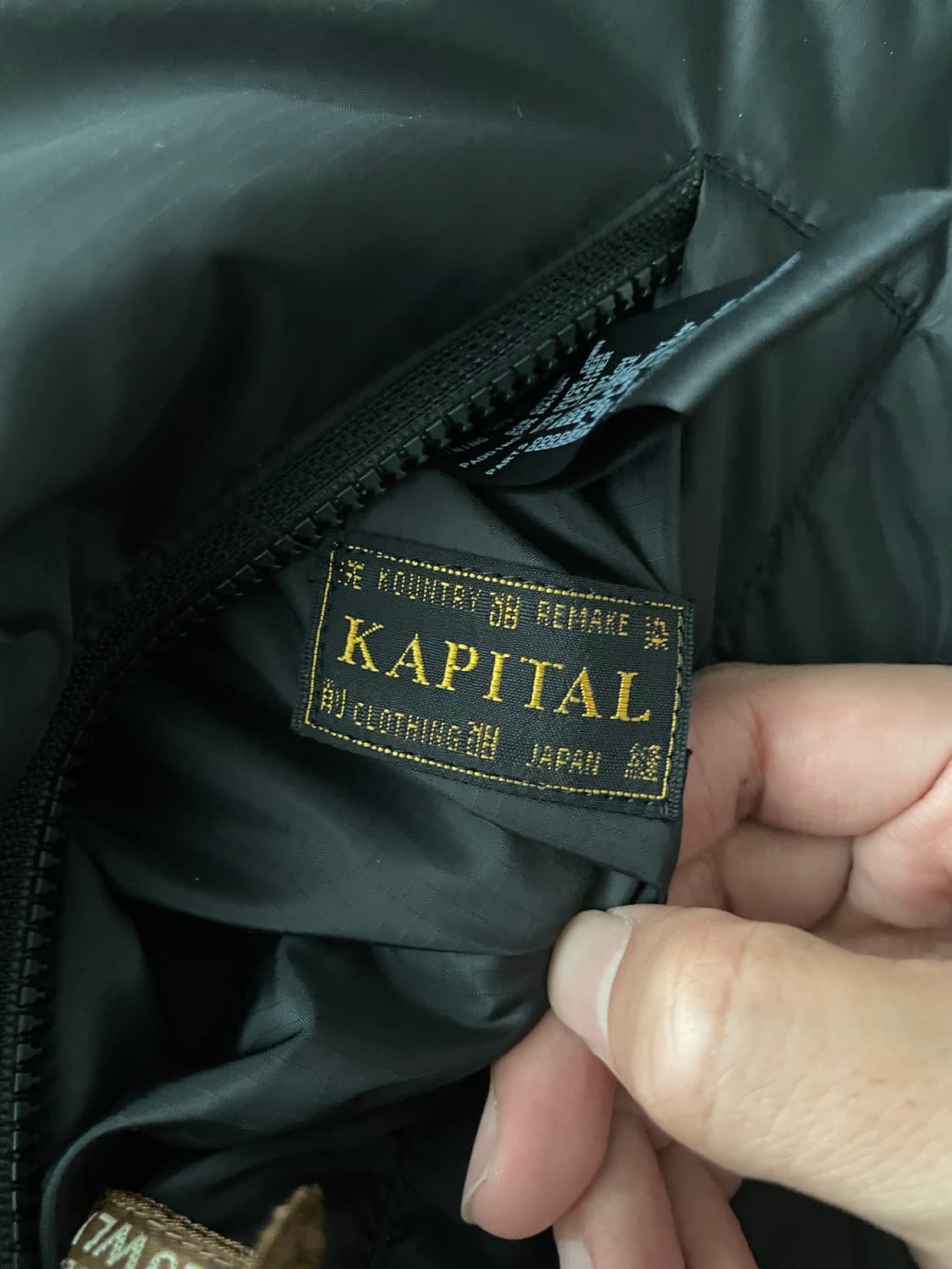 캐피탈 립스탑 나일론 다운 버거 킬 조끼 블랙 3 상품이미지10