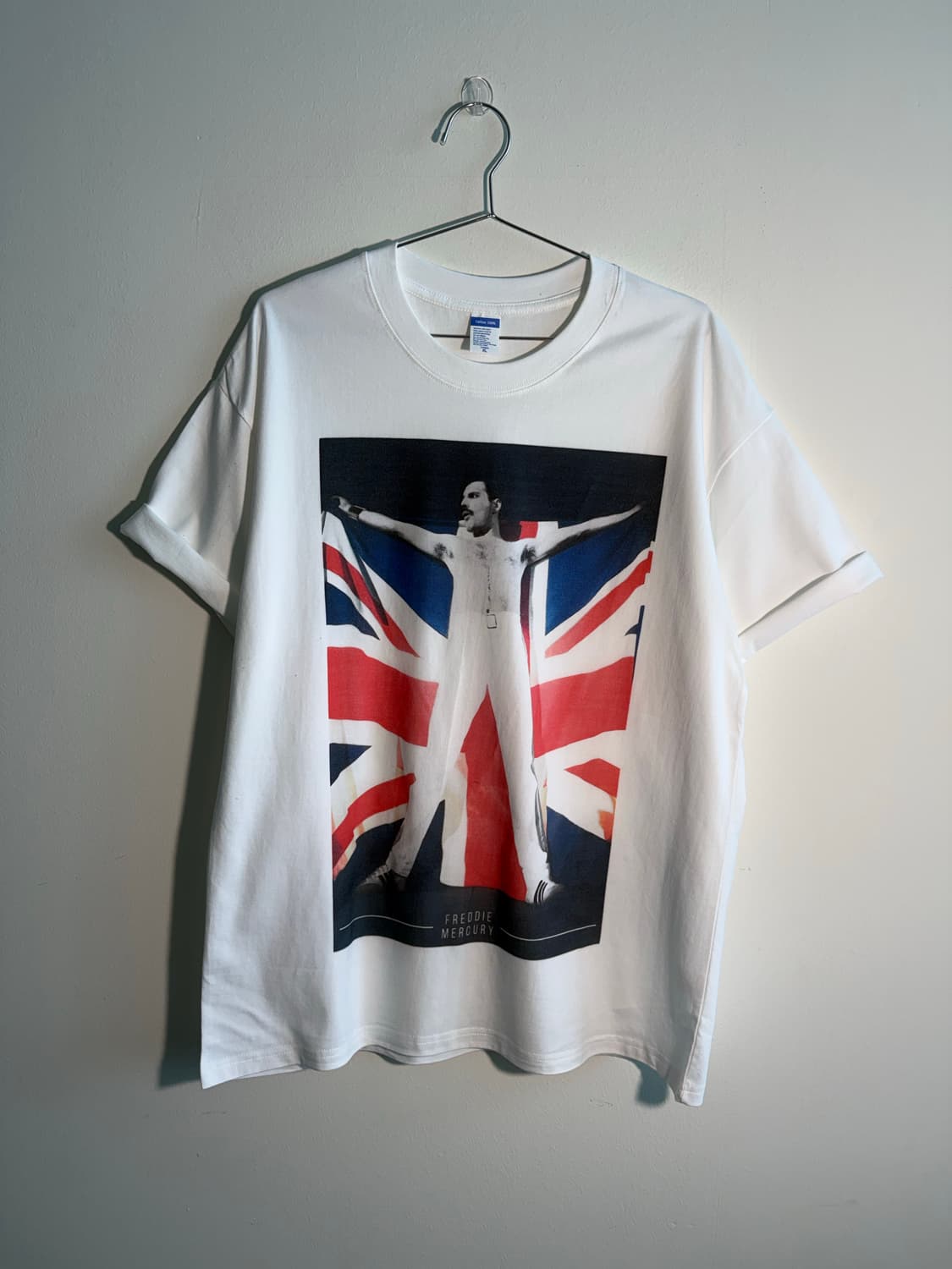 퀸 프레디머큐리 영국국기 빈티지무드 티셔츠 상품이미지9