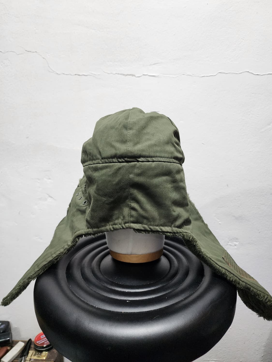 80s 밀리터리 국군용 동계 방한모 상품이미지2