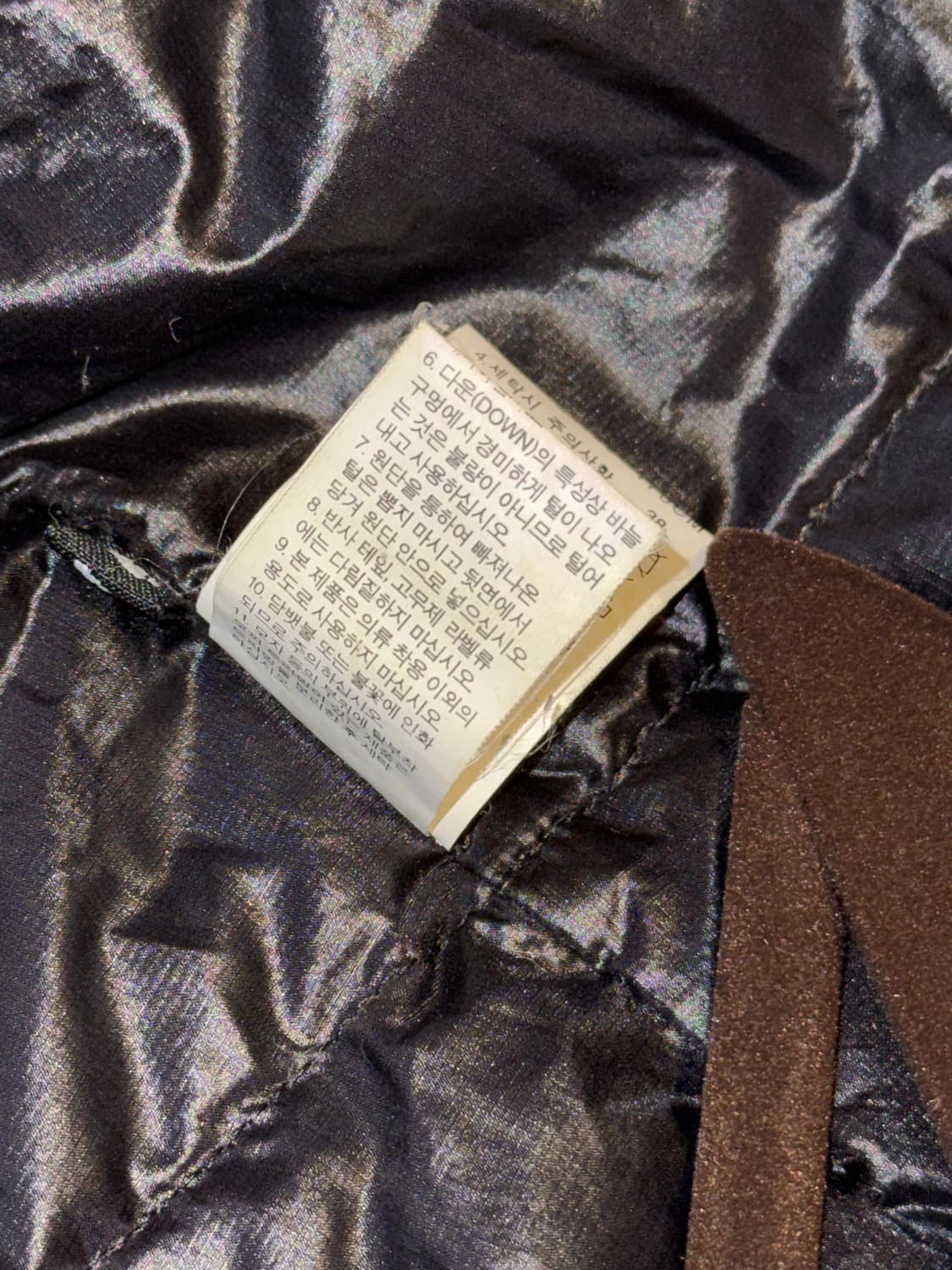 노스페이스 써밋시리즈 구스다운 블랙 패딩 (90) 상품이미지7