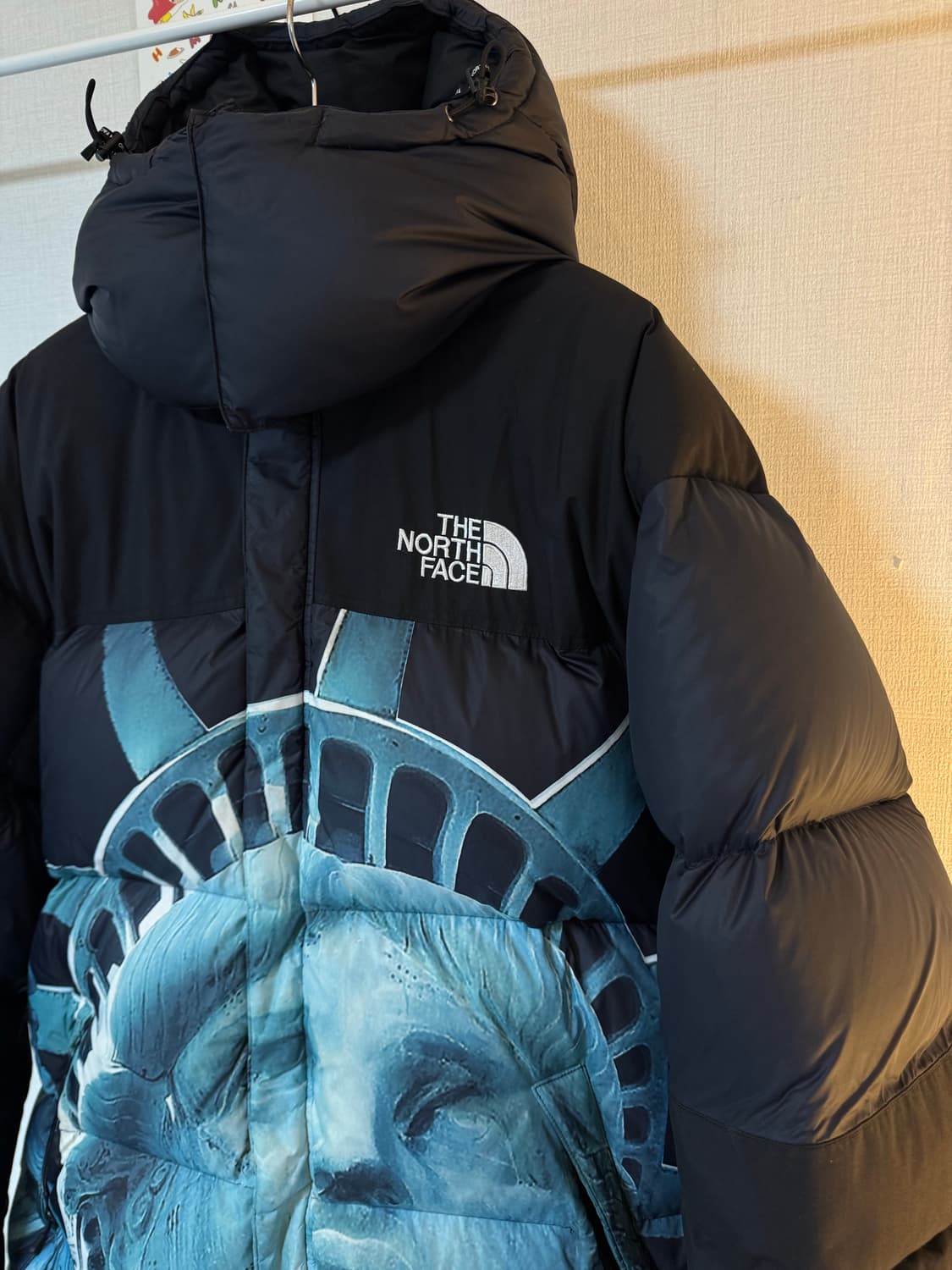 [XL]슈프림 X 노스페이스 자유의 여신상 발토로 패딩자켓 블랙-19FW 상품이미지3