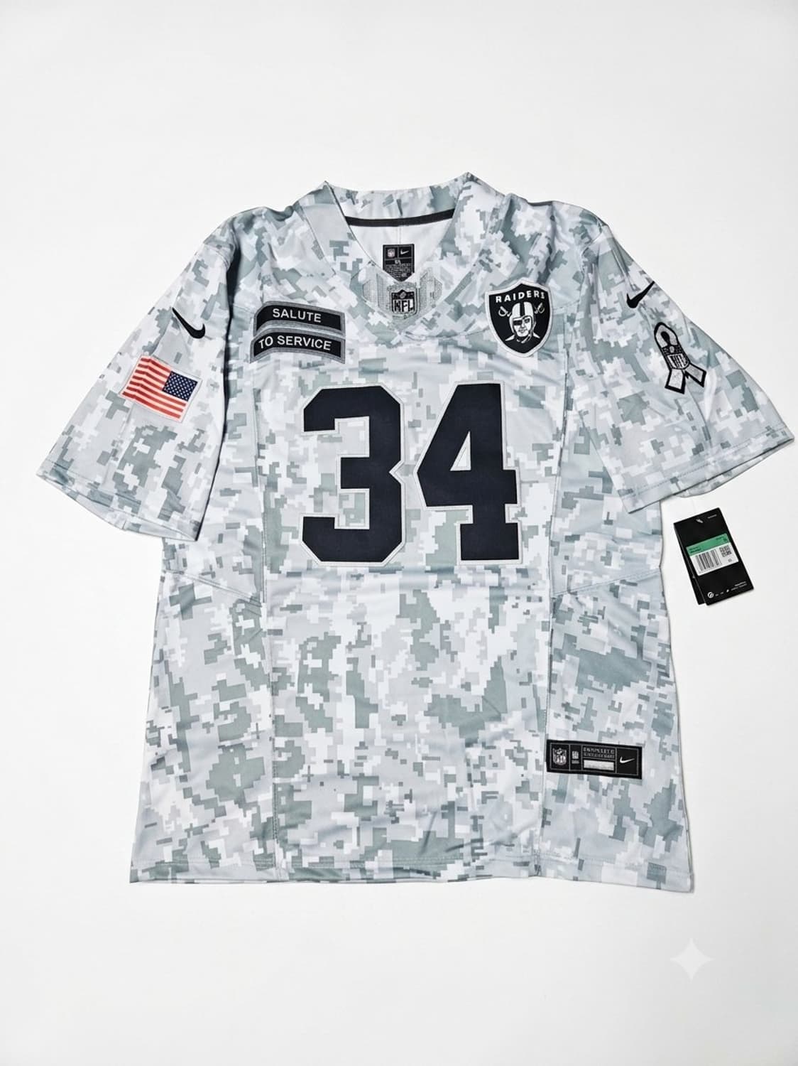 Nike 풋볼져지 nfl  레이더스  상품이미지3