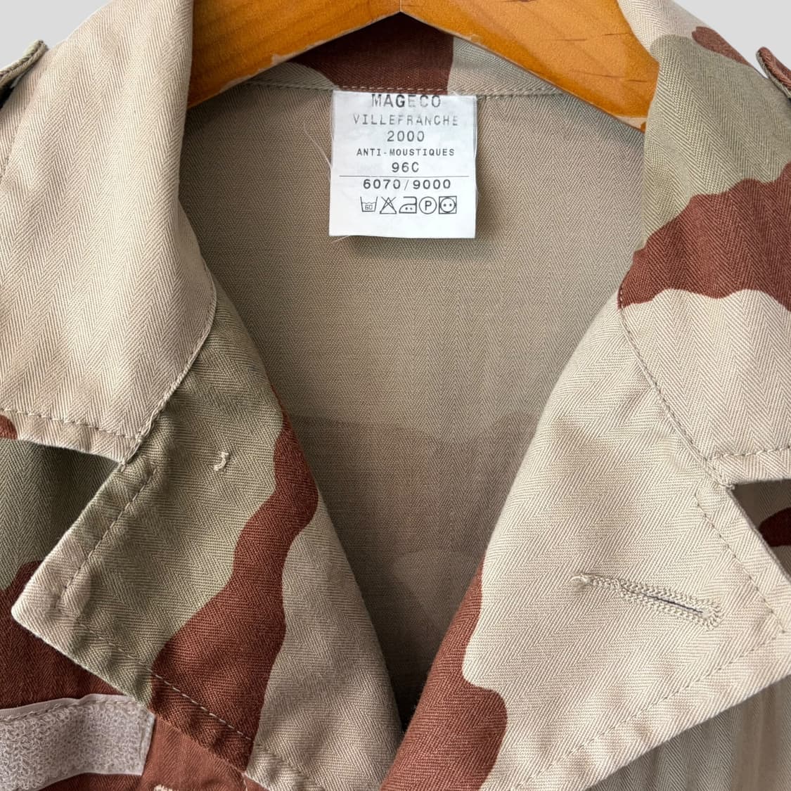 (96c)프랑스군 F-2 데저트 카모 필드자켓 상품이미지3