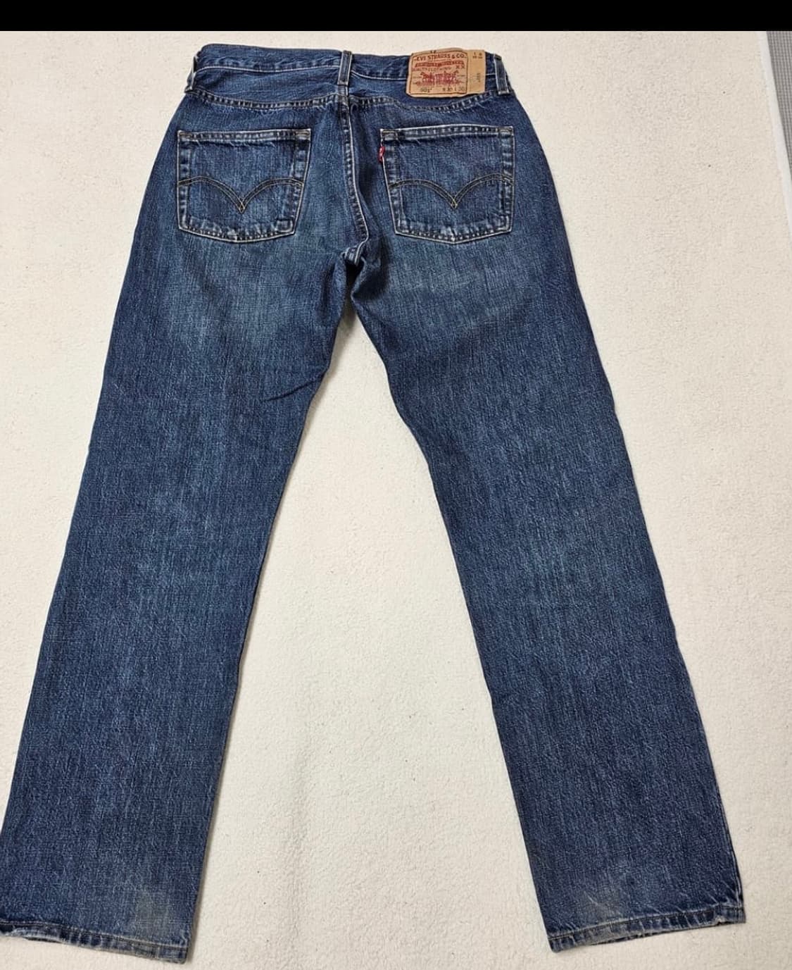 리바이스 501 데님 청바지 30x30 상품이미지2