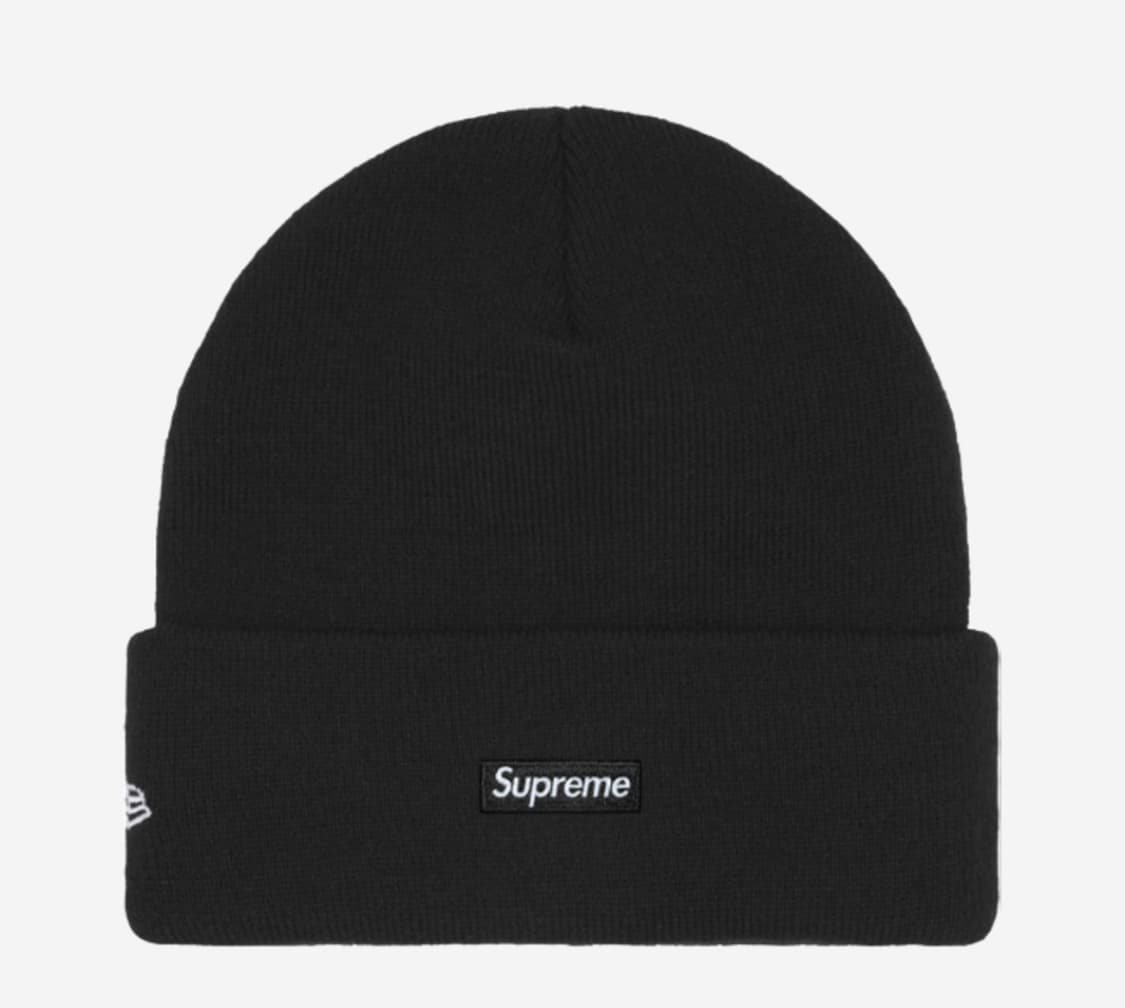 Supreme New Era Old English 비니 블랙 미개봉 상품이미지2