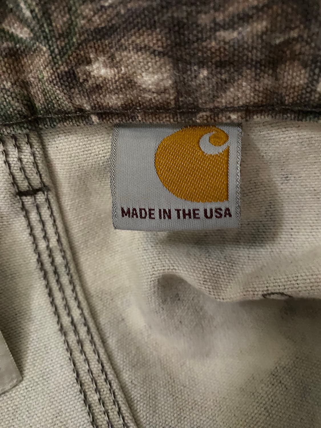 [38x30] 칼하트 리얼트리 싱글니 usa 상품이미지4