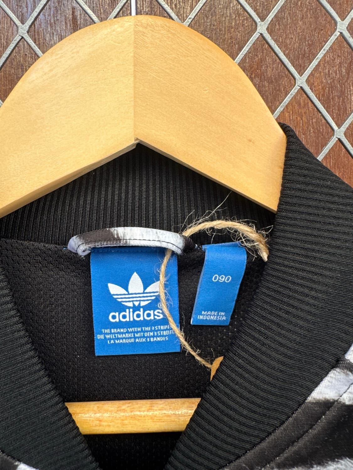 아디다스 슈퍼컬 지브라 페턴 올드스쿨 y2k 져지 트랙탑 자켓 S 상품이미지3