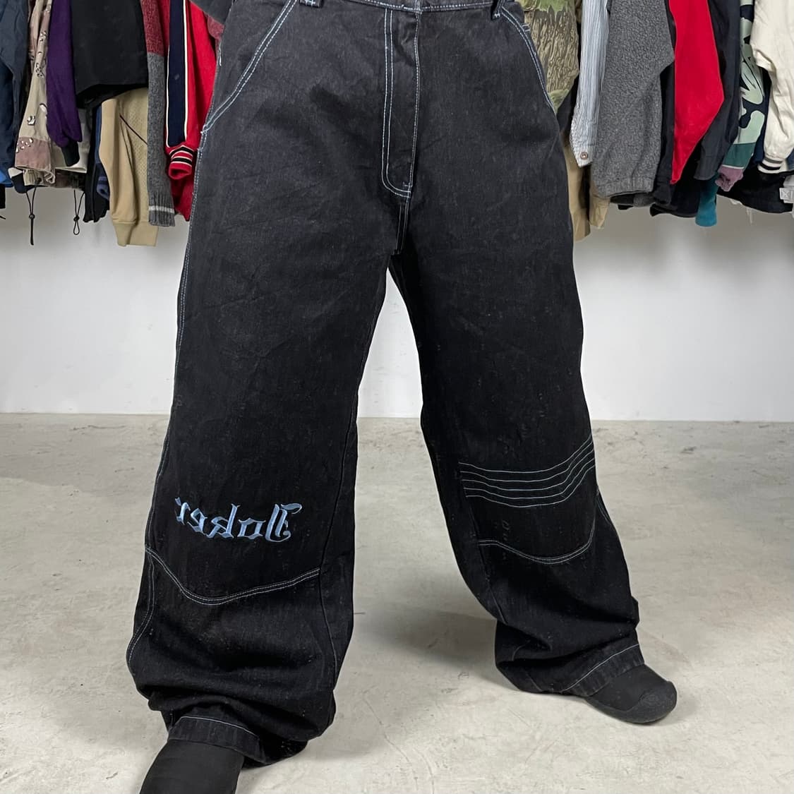 Joker 77 조거 더블세븐 힙랍 올드스쿨 데님 팬츠 상품이미지1