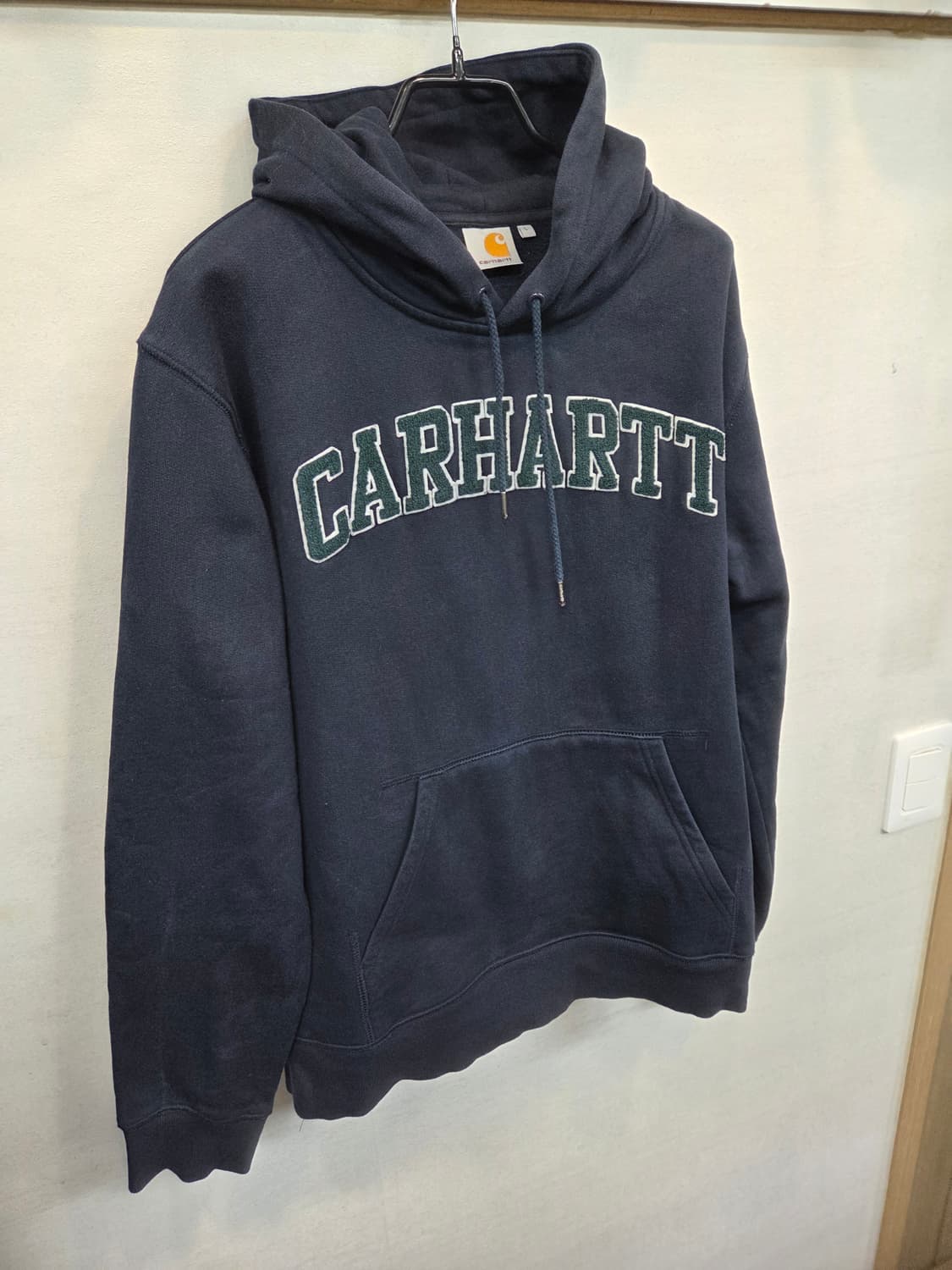 칼하트 어슬레틱 기모 후드티 L 상품이미지6