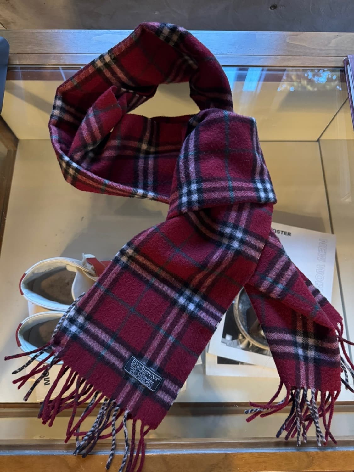 버버리 캐시미어 머플러 상품이미지1