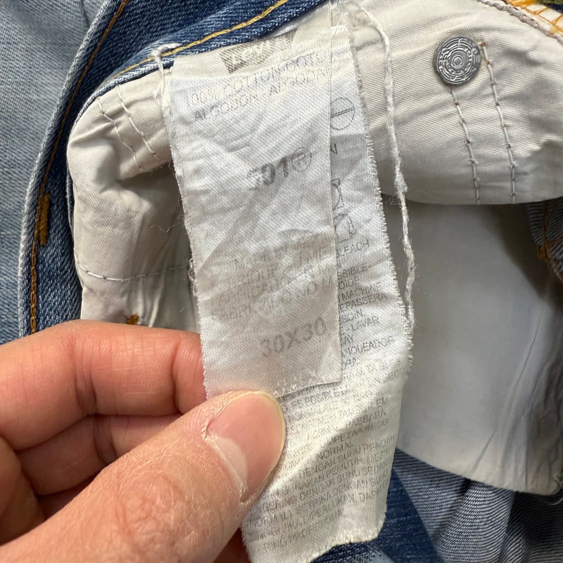 [30] 리바이스 501 데미지 데님팬츠1229T1 상품이미지6