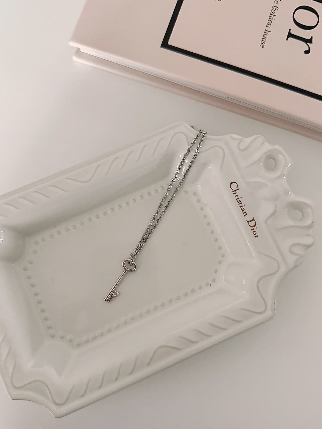 빈티지 디올 열쇠 로고 목걸이 상품이미지4