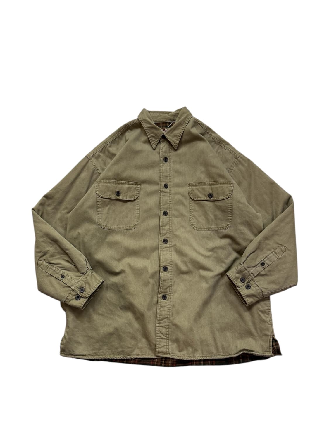 아메리칸빈티지 플리스 라이닝 워크셔츠 상품이미지1