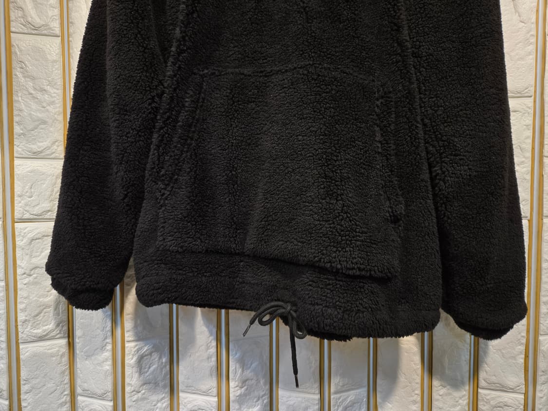 베리나인플럭스 아노락 후드 뽀글이 오버핏 공용가능 S 상품이미지4