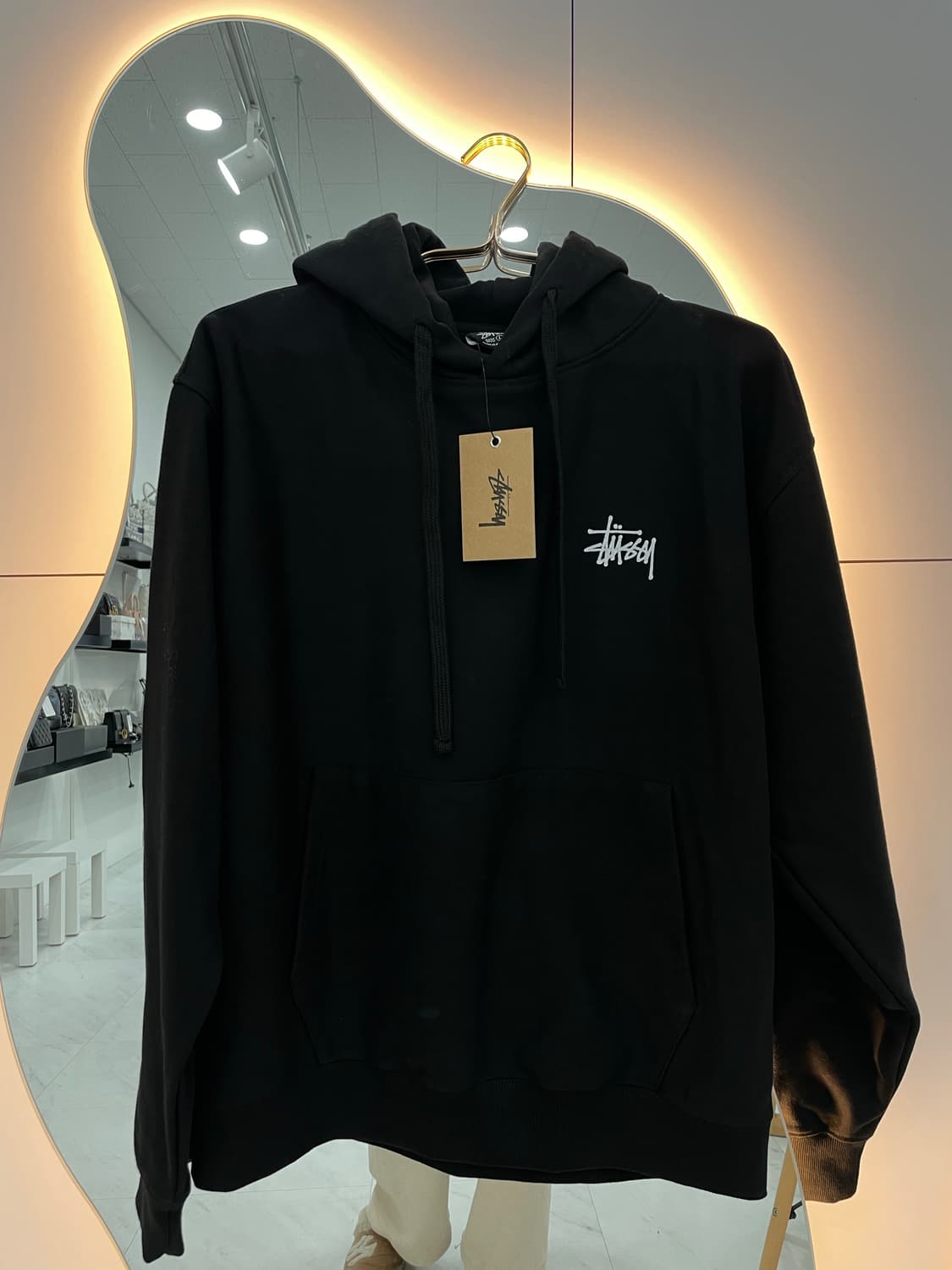 [초특가] [정품] 스투시 베이직 남여공용 후드티 상품이미지1