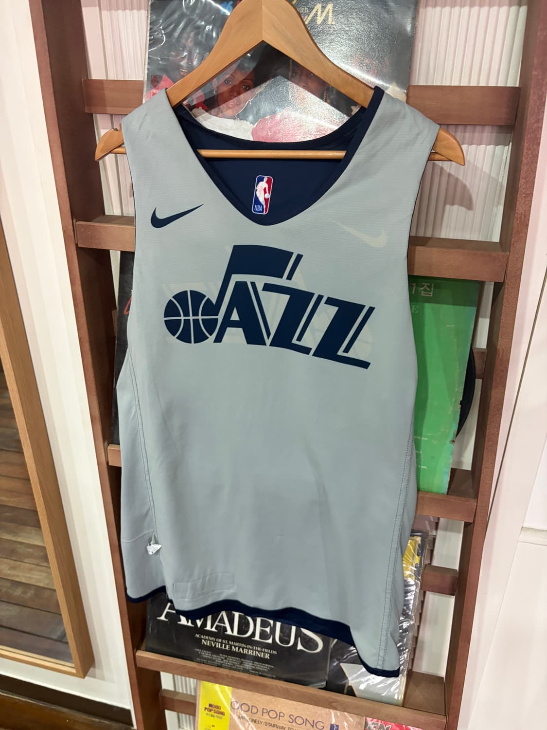 J91 나이키 NBA 유타 재즈 스윙맨 져지 상품이미지5