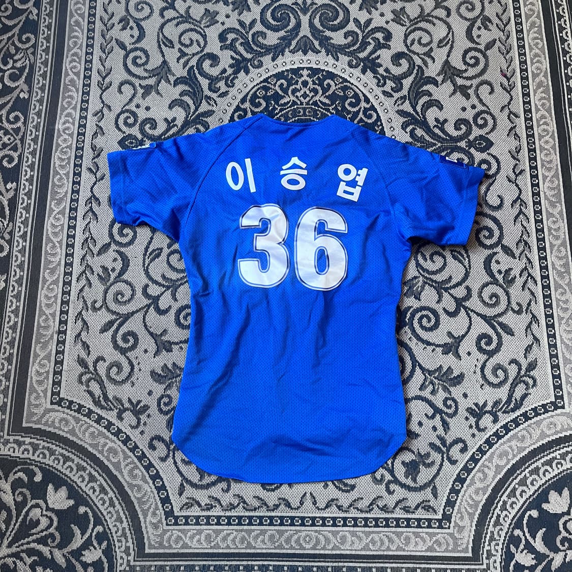 85 네포스 삼성라이온즈 왕조 이승엽 어웨이 유니폼/W2548 상품이미지4