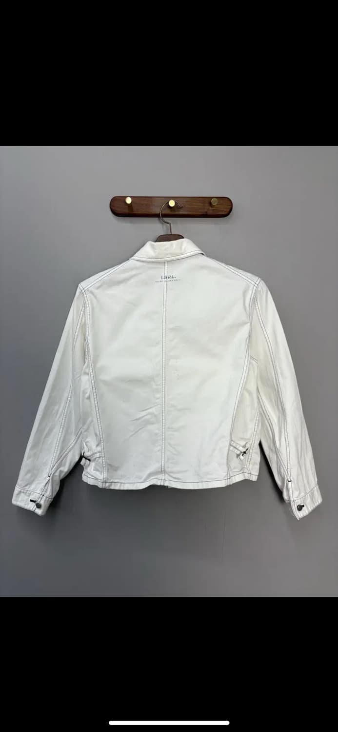 폴로랄프로렌스포츠 스티치 화이트 워크 자켓 H1865 상품이미지5