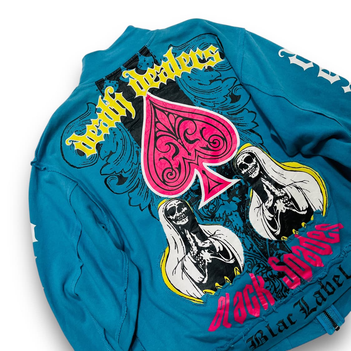 Blac Label Y2K Skulls Spades Jacket 상품이미지5